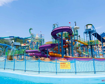浙江平湖九龍山水上樂園